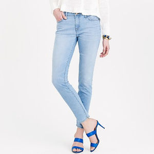 J.Crew Toothpick Jeans in Durant Wash